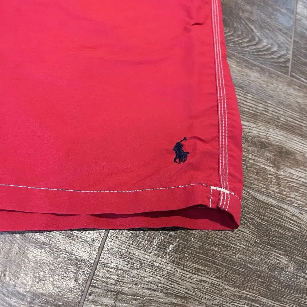 Polo Ralph Lauren Swim Trunks Men's 2XL Red 8